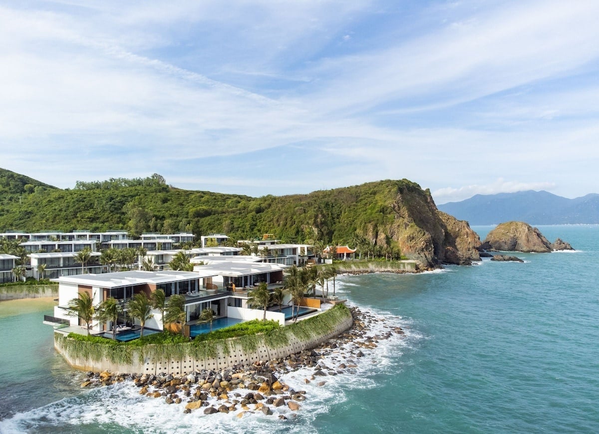 Villa Le Corail, A Gran Meliá Hotel nằm trên bán đảo Hòn Hèo (Ảnh: Villa Le Corail, A Gran Meliá Hotel)