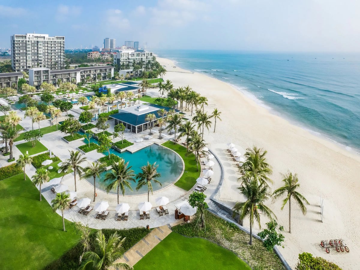 Hyatt Regency Danang Resort and Spa nằm bên bãi biển Non Nước (Ảnh: Hyatt Regency Danang Resort and Spa)