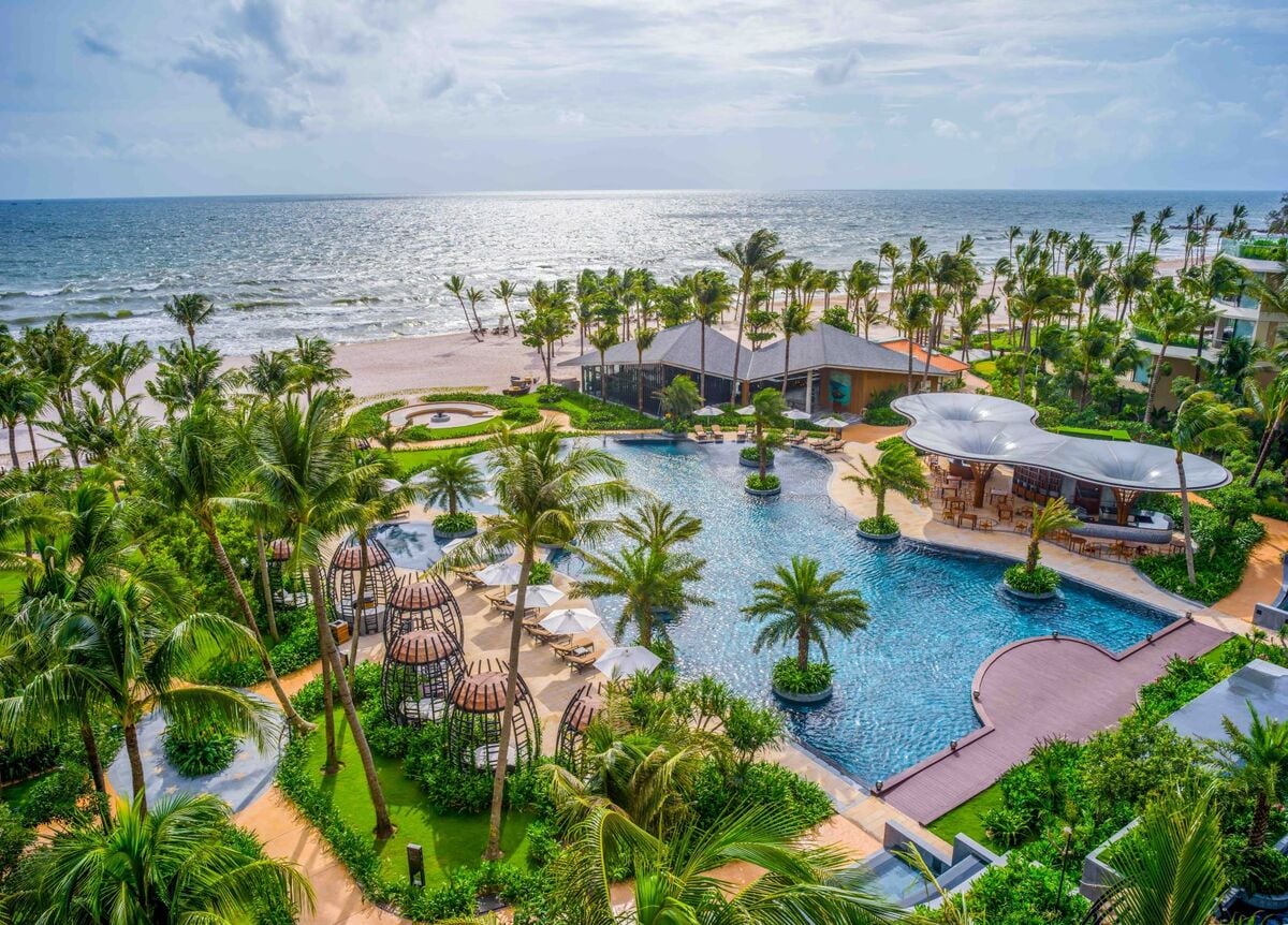 InterContinental Phu Quoc Long Beach Resort như một ốc đảo (Ảnh: InterContinental Phu Quoc Long Beach Resort )