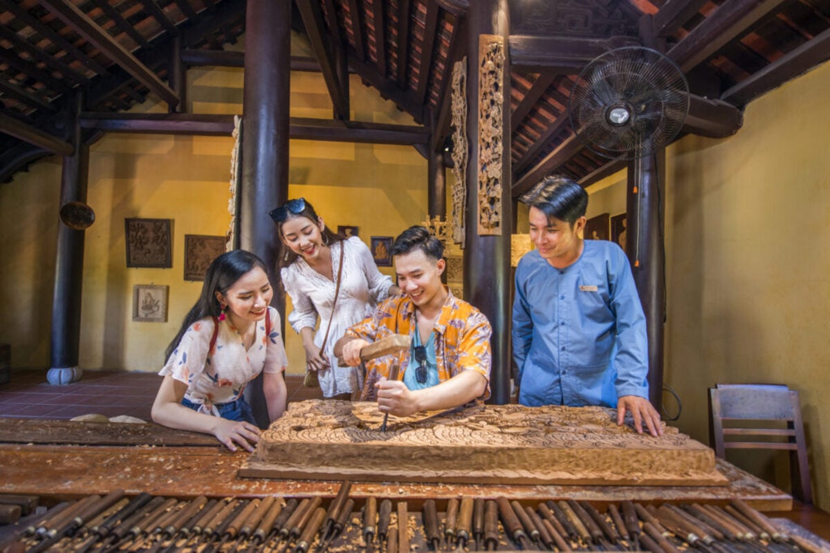Workshop nghề mộc Kim Bồng (Nguồn: Cổng thông tin du lịch thành phố Đà Nẵng)