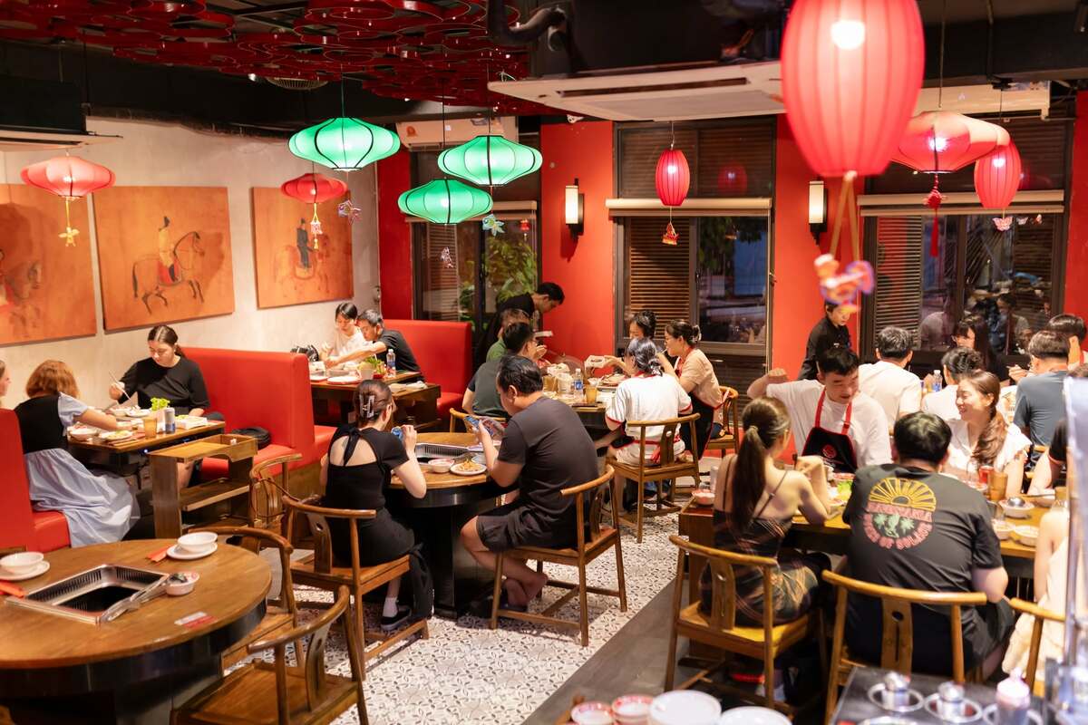 Gang Yu Hot Pot là điểm đến lý tưởng cho những tín đồ yêu thích hương vị cay nồng đặc trưng của lẩu Trùng Khánh (Ảnh: Gang Yu Hot Pot)