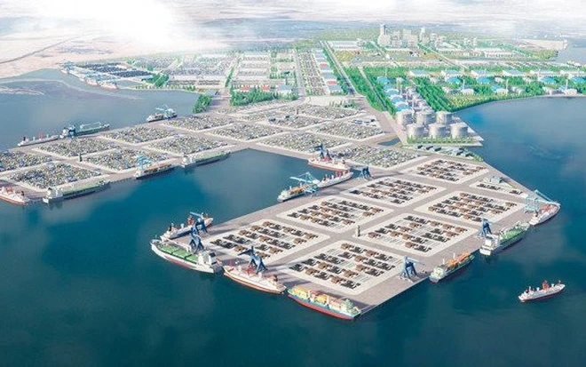 Đây được xem là một trong những dự án hạ tầng cảng biển quan trọng, góp phần nâng cao năng lực trung chuyển hàng hóa quốc tế của TP.HCM và khu vực kinh tế trọng điểm phía Nam (Ảnh: Internet)