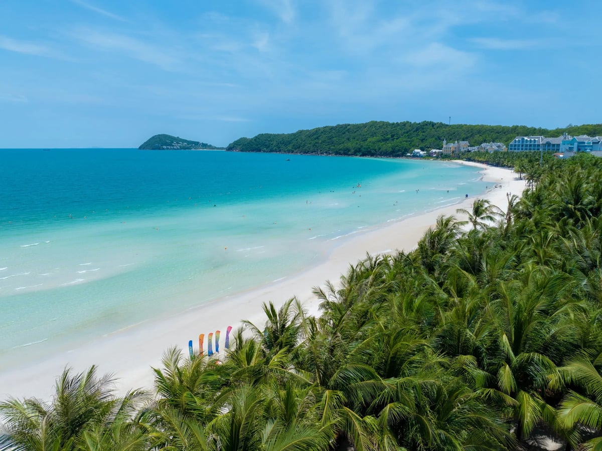 Bãi Kem Phú Quốc (Ảnh: N.A/Báo Thanh Niên)