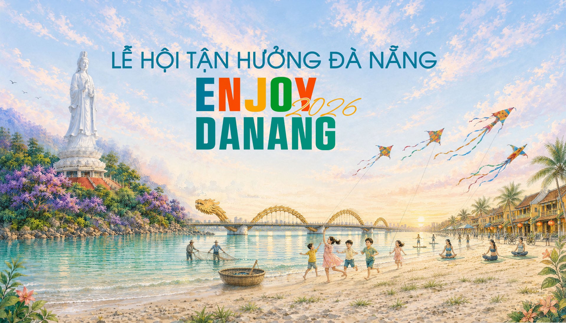 Đặc biệt, Dạ tiệc ánh sáng biển đêm lần đầu tiên được tổ chức được kỳ vọng sẽ góp phần phát triển kinh tế đêm, đa dạng hóa sản phẩm du lịch và kéo dài thời gian lưu trú của du khách (Ảnh: Internet)