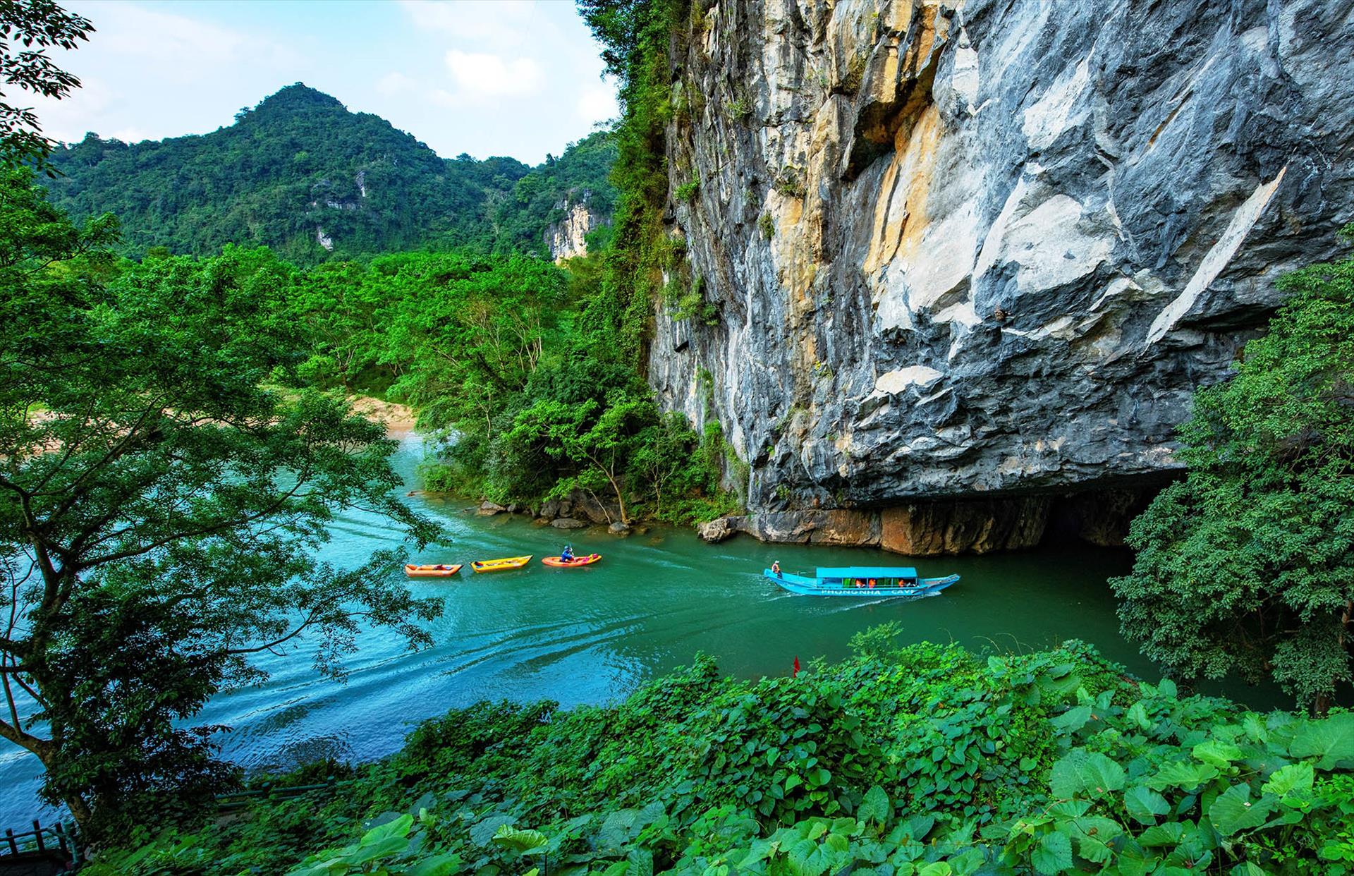 Phong Nha - Kẻ Bàng tiếp tục hút khách, tăng 14% so với cùng kỳ - ảnh 1