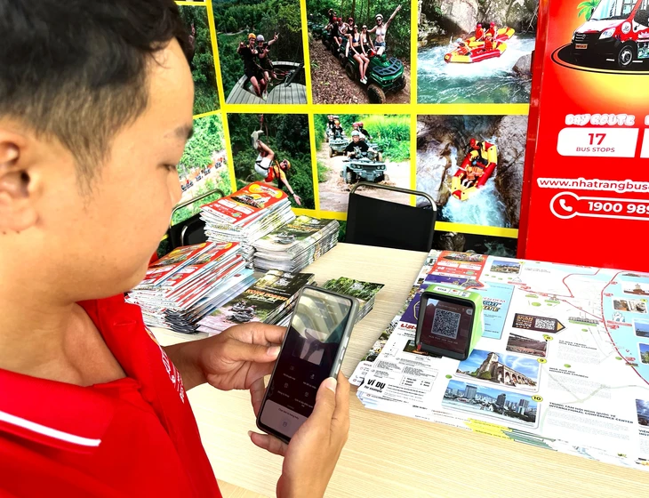 Đơn vị du lịch tích cực tham gia vào hệ sinh thái thanh toán số (Ảnh: Internet)