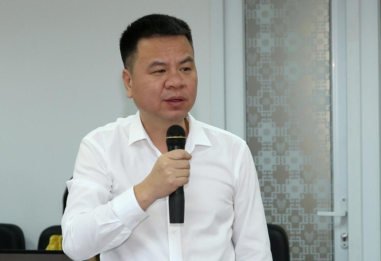 Tổng biên tập Báo Giáo dục và Thời đại Triệu Ngọc Lâm. Ảnh: Sơn Hải