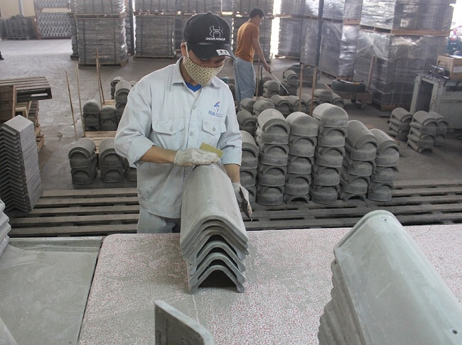 Đa phần doanh nghiệp sản xuất VLXD chỉ hoạt động cầm chừng trong thời gian giãn cách xã hội.