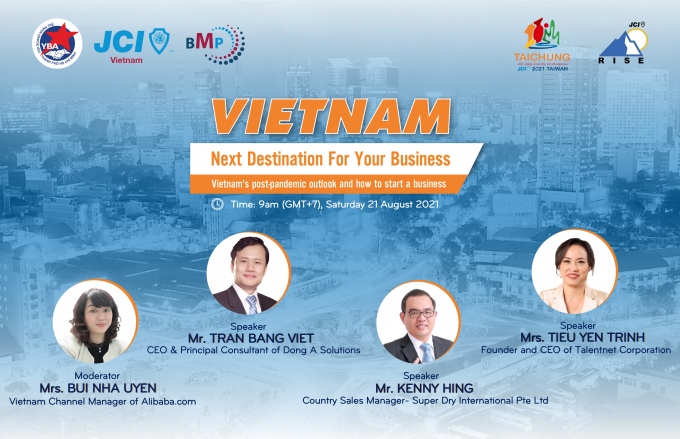 1. Poster chính thức của chương trình Business Networking tại ASPAC