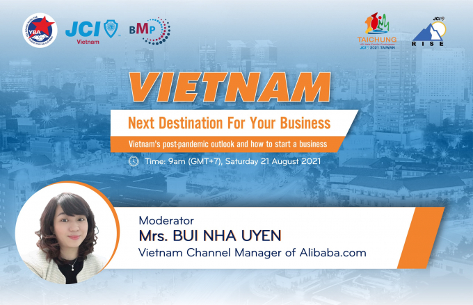 2. Bà Bùi Nhã Uyên (Vietnam Channel Manager of Alibaba.com) - Moderator của sự kiện