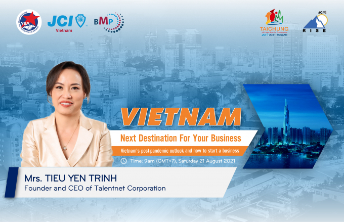 5. Diễn giả Tiêu Yến Trinh - Nhà sáng lập kiêm Giám đốc điều hành Công ty cổ phần Kết nối Nhân tài (Talentnet Corporation)