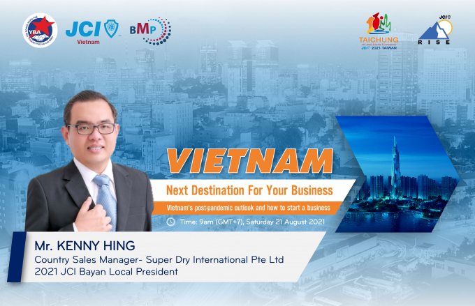 6. Diễn giả Kenny Hing - Giám đốc kinh doanh quốc gia tại Super Dry International Pte Ltđ.