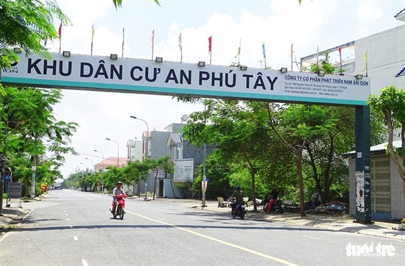 Khu định cư An Phú Tây - Ảnh: TUYẾT MAI