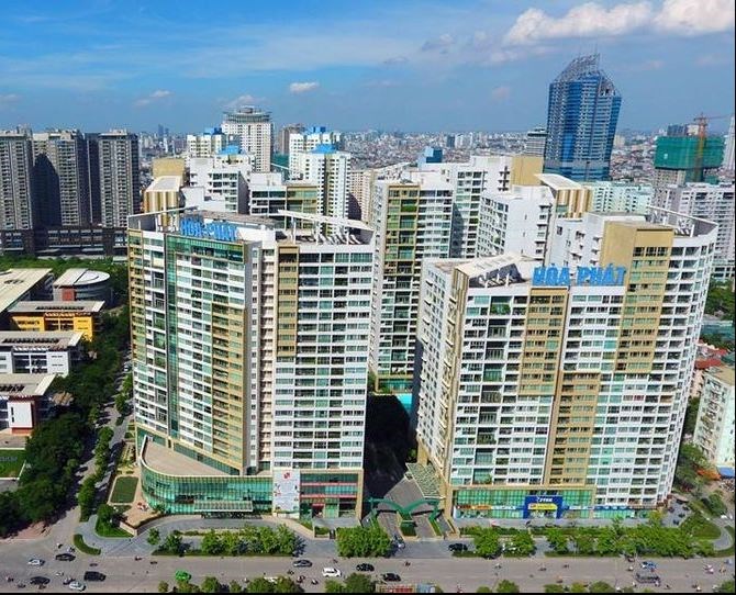 Dự án Mandarin Garden của Tập đoàn Hòa Phát.