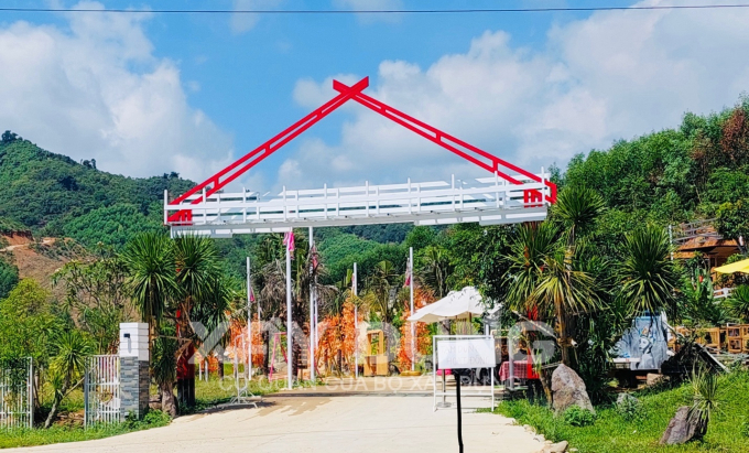 Điểm dừng chân Eco Zone Nha Trang – Đà Lạt xây dựng không phép, sử dụng đất sai mục đích.