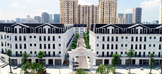 Dự án Belleville Hà Nội sở hữu hàng nghìn căn shophouse