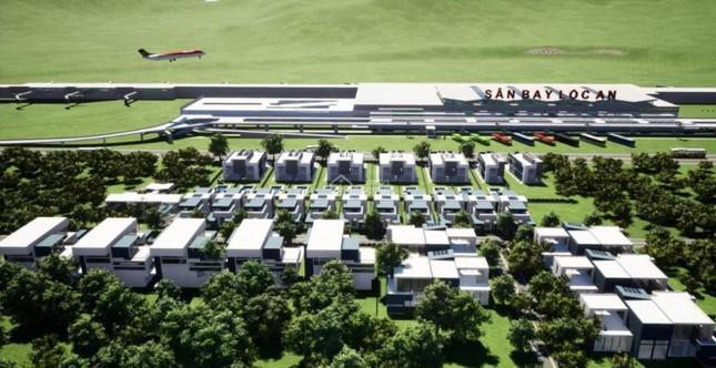 Phối cảnh của khu đất được quảng cáo là Hồ Tràm Airport Garden ở huyện Đất Đỏ, tỉnh Bà Rịa-Vũng Tàu, được phân lô trên đất trồng cây lâu năm, chưa có thổ cư.