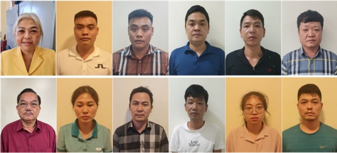 Các bị can trong đường dây khai thác hàng triệu tấn than CÔNG AN CUNG CẤP