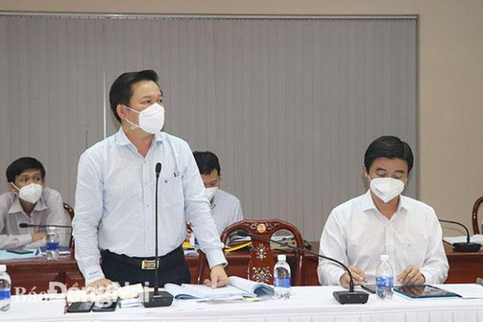 Ông Nguyễn Hữu Nguyên, Chủ tịch UBND TP.Biên Hòa phát biểu ý kiến