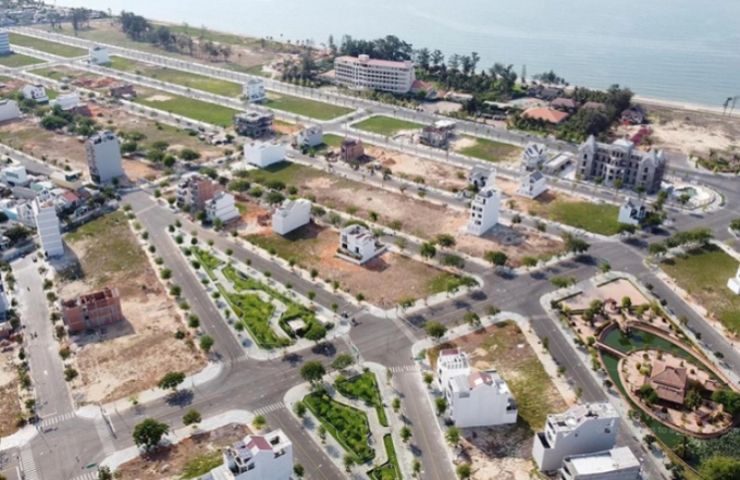 Dự án Khu đô thị du lịch biển Phan Thiết. (Ảnh: Khải An).