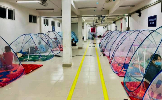 Tỉnh Đồng Nai hiện đã cho phép doanh nghiệp tự chấm dứt phương án ''3 tại chỗ'' nhằm tạo điều kiện thuận lợi cho doanh nghiệp hoạt động sản xuất (Hình minh hoạ của Trương Hiệu).