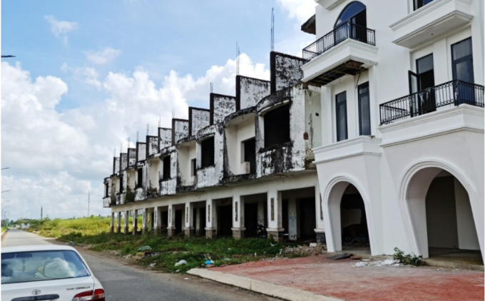 Thị trường bất động sản ở miền Tây đang trầm lắng vì ảnh hưởng dịch bệnh. Ảnh: Việt Tường.