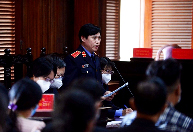 Kiểm sát viên tham gia phiên xét xử