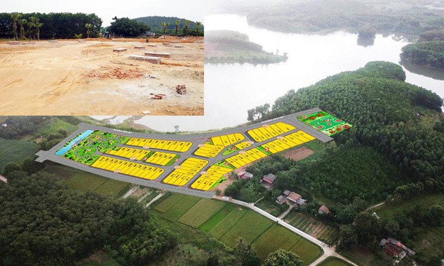 Hình ảnh mặt bằng quy hoạch chia lô và phối cảnh dự án nhà ở PLand Ruby Sao Vàng tại xã Thọ Sơn (Triệu Sơn, Thanh Hoá) được đăng tải quảng cáo tại website plandvietnam.com.