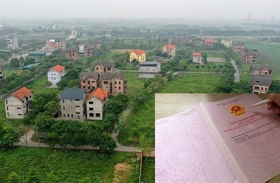 Hộ gia đình, cá nhân sử dụng đất có vi phạm pháp luật đất đai trước ngày 1.7.2014 có thể được cấp sổ đỏ. Đồ họa: M.H