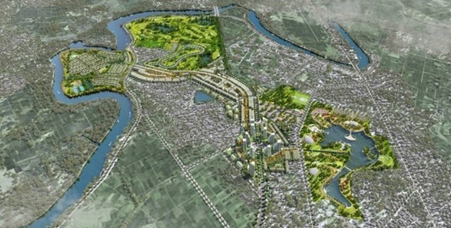 Phối cảnh dự án Lam Hồng Garden Park City Hà Tĩnh