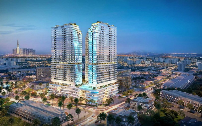 Phối cảnh dự án King Crown Infinity Thủ Đức.