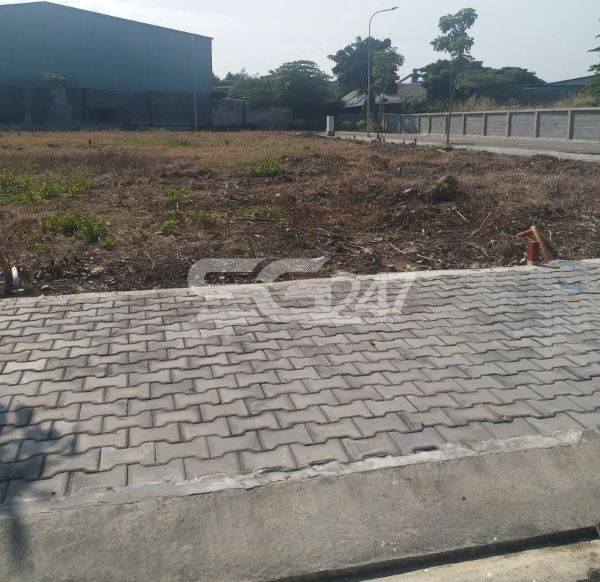 Một góc hạ tầng, đất nền bên trong dự án Diamond City do công ty CP Thương mại và Sản xuất Hùng Đại Dương làm chủ đầu tư