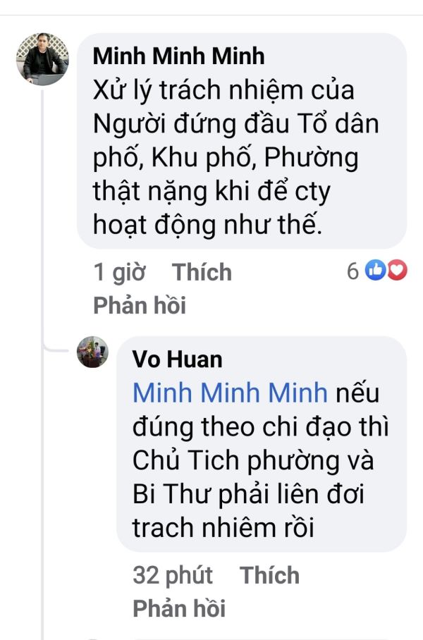 Tài khoản Minh Minh Minh bình luận về sự việc trên