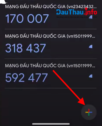 Quét mã QR trên ứng dụng Google Authenticator trên điện thoại