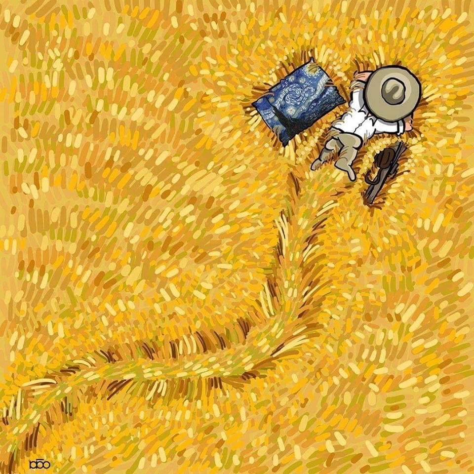 Giấc mơ được công nhận, được sống giữa những khung cảnh rực rỡ như cánh đồng lúa mì vàng ruộm của Van Gogh luôn hiện hữu, nhưng rồi cũng chính ông phải tự sát với khẩu súng lục bởi không bao giờ ông được chạm vào giấc mơ ấy.