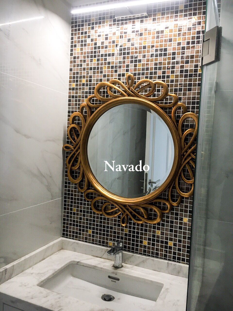 Gương phòng tắm cao cấp Bỉ nhập khẩu của Navado