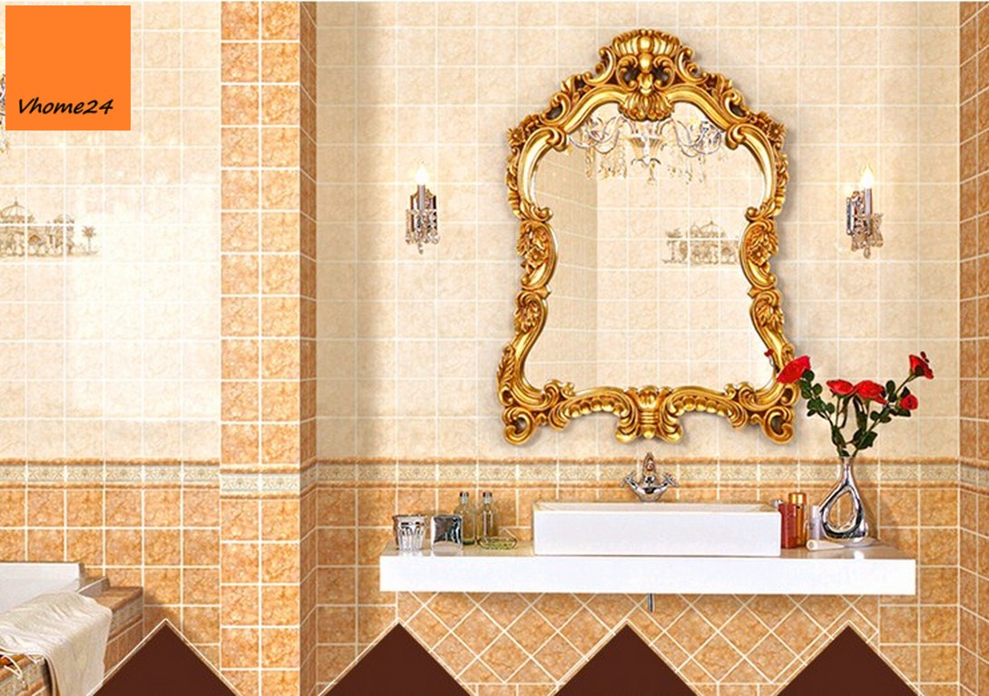 Gương nhà tắm phong cách tân cổ điện đang rất được thịnh hành