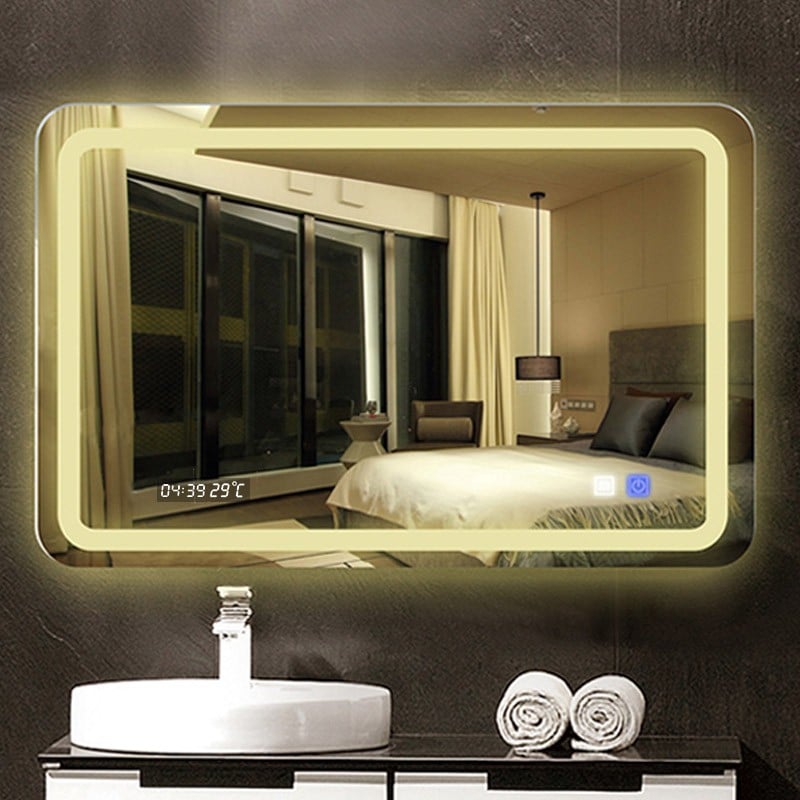 Gương nhà tắm đèn LED cảm ứng gồm nhiều tính năng khác nhau