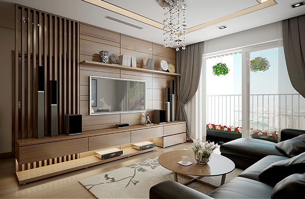 Kệ tivi cũng là một lựa chọn cần thiết cho phòng khách nhà bạn, kệ tivi có thể được làm từ gỗ công nghiệp, hay ván MDF,… Nó sẽ đảm bảo cho bạn có được một căn phòng khách đơn giản mà hiện đại.