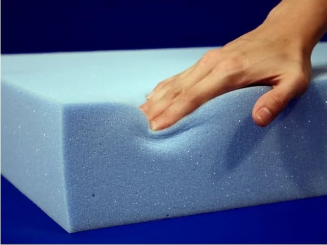 Vật liệu PU Foam là thành phần chế tạo nệm cao su non và nệm cao su nhân tạo