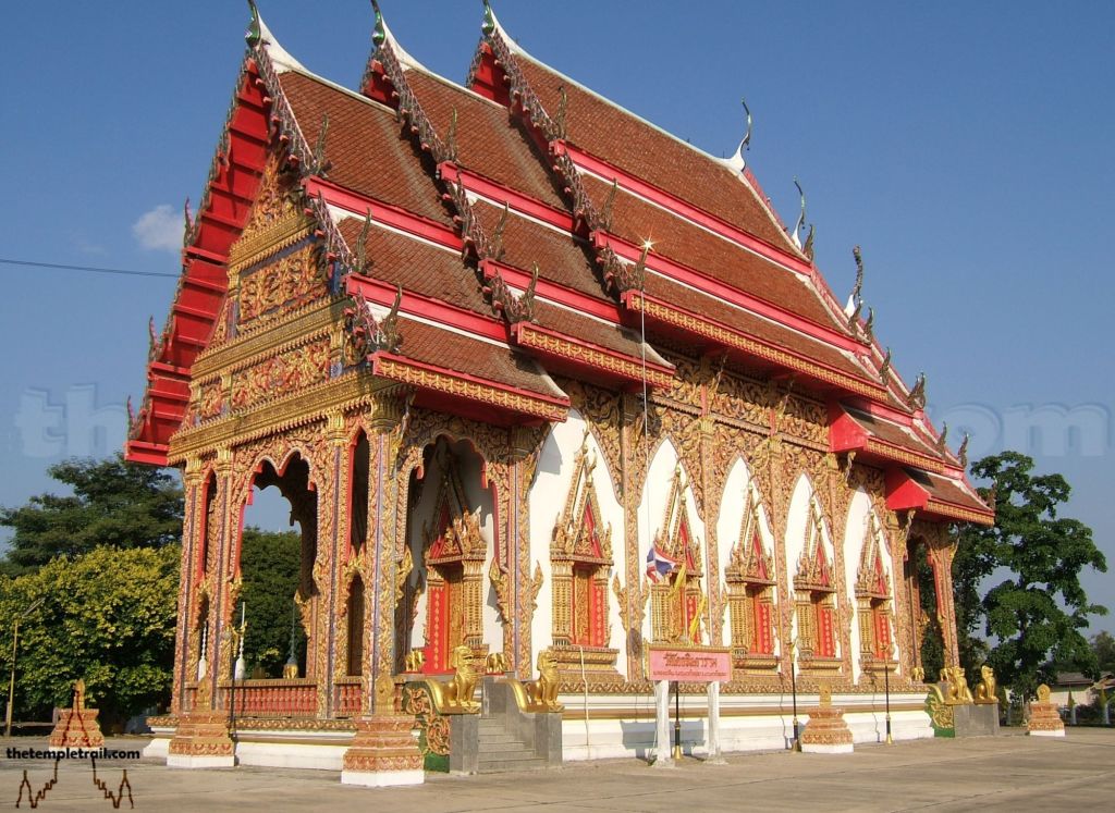 Ubosot ở Ayutthaya.