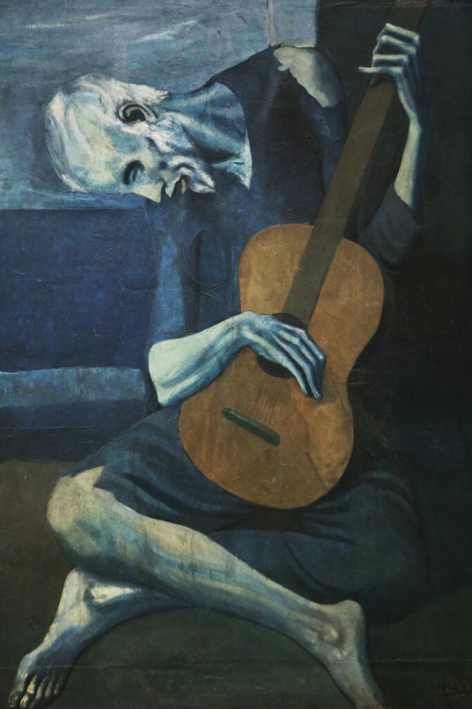 Pablo Picasso, The Old Guitarist (1903-1904)
