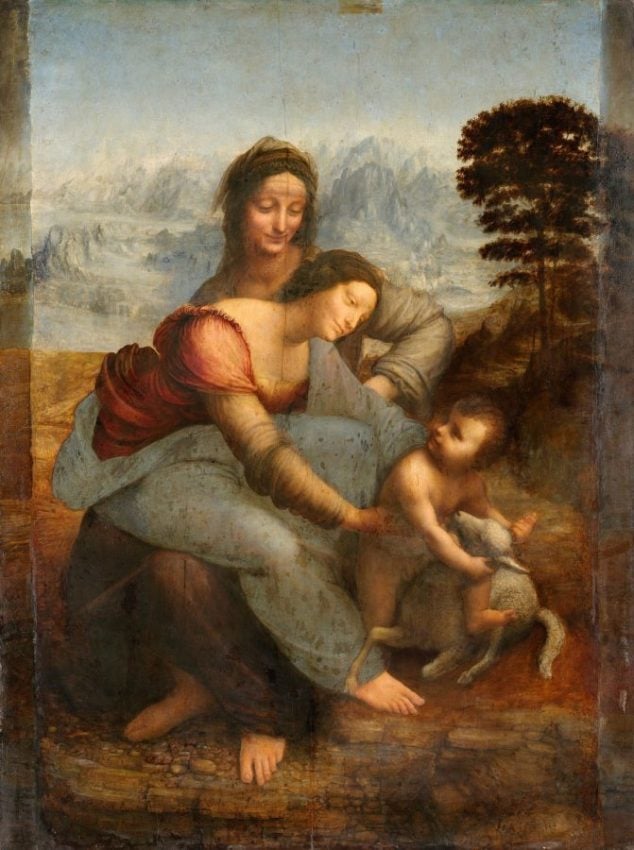 Bức tranh “The Virgin and Child with St. Anne” được vẽ vào khoảng năm 1503.