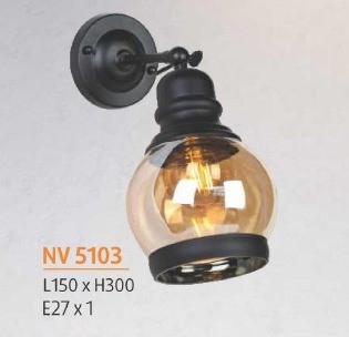 Đèn Gắn Tường Kiểu Công Nghiệp mã NV5103