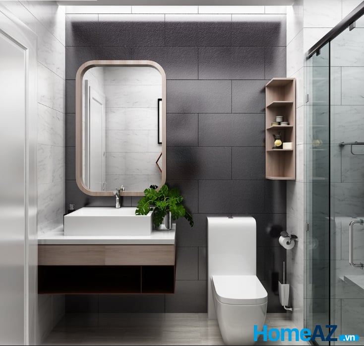 Luôn ưu tiên sử dụng các món đồ phụ kiện phòng tắm có tính chống thấm, chống nước.