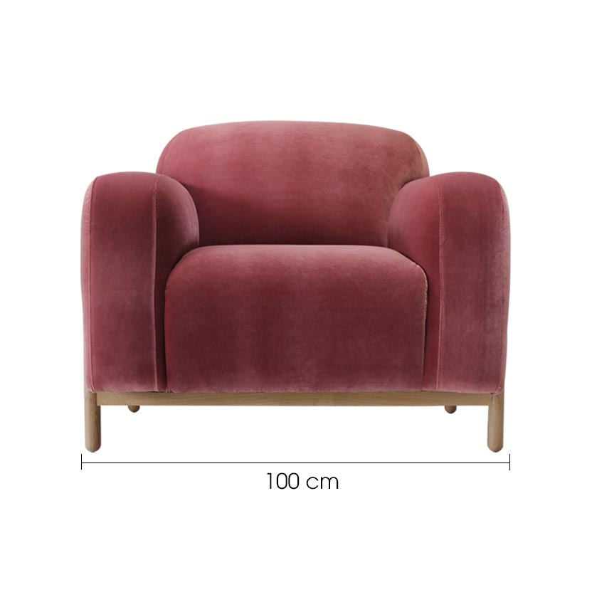 Ghế Sofa Đơn Vải ALPER | HomeAZ.vn