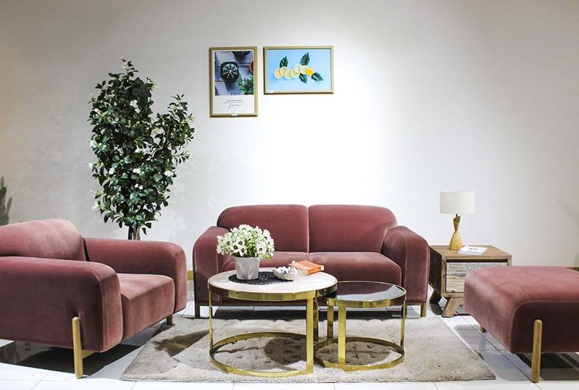 Sofa Băng Đôi Vải ALPER | HomeAZ.vn
