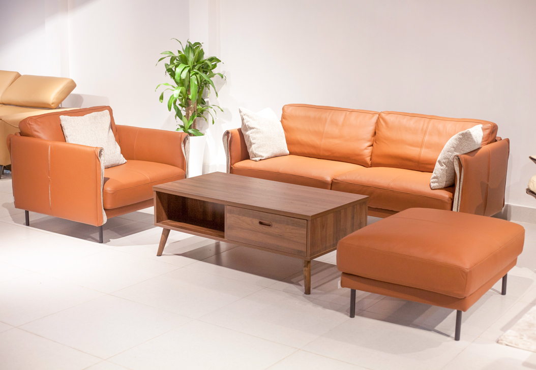 Băng ghế sofa da Nobis làm nổi bật không gian sống trong ngôi nhà của bạn