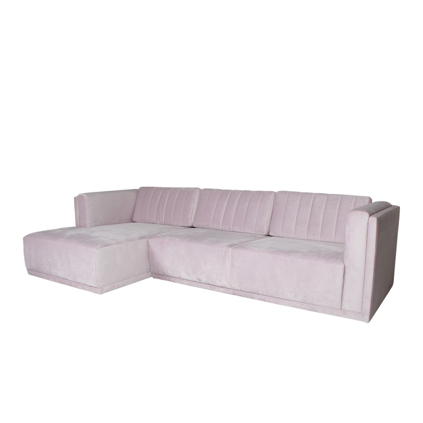 Ghế sofa phòng khách cao cấp Waldo được thiết kế dưới dạng sofa góc giúp tiết kiệm không gian trong ngôi nhà bạn