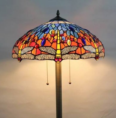 Đèn Cây Đứng Trang Trí Cao Cấp Tiffany | Homeaz.vn